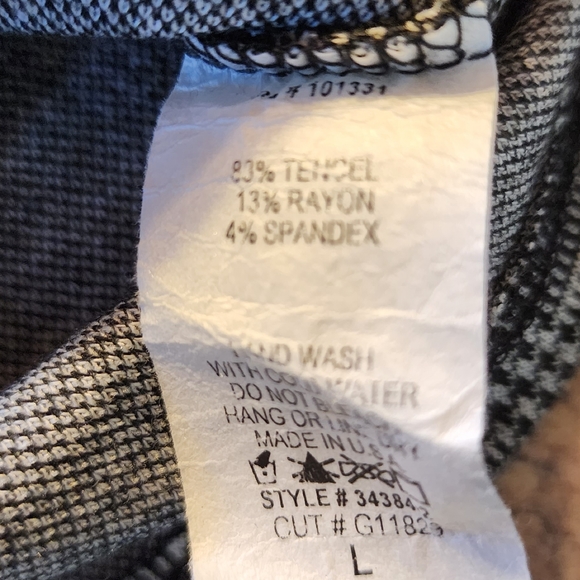 Charlotte Russe Houndstooth Skort Size L - Picture 4 of 7